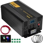Pure Sine Wave Inverter Power 3500W DC12V To AC120V Lcd. Fixed Price $199.49.