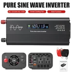 Car Power Inverter 20000W Dc 12/24 To Ac 110V Pure Sine Wave Solar Converter. Fixed Price $115.55.