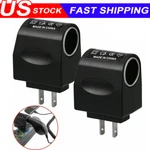100-240V Ac To 12V Dc Car Cigarette Lighter Socket Power Adapter Converter Lot. Fixed Price $5.48.