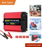 Compact 1000W Solar Power Inverter With Lcd For Efficient Off-grid Living. Fixed Price $107.38.