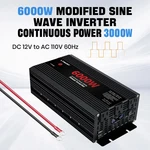 New Car Power Inverter 1500W 2000W 2600W 6000W Dc 12V To Ac 120V Transformer. Fixed Price $137.92.