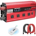 Multi-functional 3000W Inverter For Vehicles & Home Power All Devices Safely. Fixed Price $234.99.