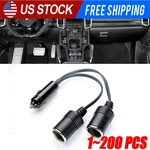 Dual Car Cigarette Lighter Splitter Charger Power Socket Adapter 12V Outlet Lot. Fixed Price $7.15.