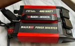 Black & Decker Power Inverter 400 Watt Model VEC1046BD Car Cord. Fixed Price $12.35.
