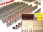 CMC24 Ahb Mixing Desk 176 Knobs Set 6-8 Mm Rotary Vintage Mixer Console. Fixed Price $178.61.