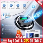 New Mini Dual Usb Pd Type-c Car Charger 100W 200W Fast Adapter Accessory-. Fixed Price $10.99.