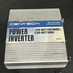 Cen-tech 61628 Power Inverter 1500 Watt Continuous 3000 Peak- For Parts !. Fixed Price $25.00.