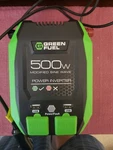 Green Fuel 500W Power Inverter, AD20002G Taken Out Of The Box Never Used!!!. Fixed Price $39.99.