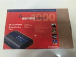 Samlex SAM-1000-12 Modified Sine Wave Inverter 12VDC Input 115VAC Output 1000W. Fixed Price $116.99.