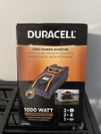 Duracell 1000W Power Inverter 2 Outlets W/ 6AWG Input Cables New. Fixed Price $39.95.