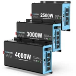2500W 3000W 4000W Pure Sine Wave Power Inverter 12V 110V 120V Converter Remote. Fixed Price $262.00.