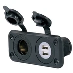 Marinco Dual Usb & Rec W/pl #12VCOMBO. Fixed Price $28.60.