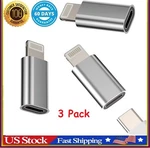 Usb Female To Lightning Adapter 3 Pack, Apple Mfi Certified. Fixed Price $6.89.