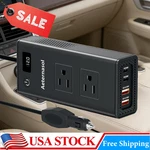 200W Car Power Inverter Dc 12V To Ac 110V 120V Converter Adapter Charger 4USB. Fixed Price $21.04.