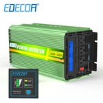 Edecoa Power Inverter 1500W 3000 Watt Pure Sine Wave 12V Dc 110V 120V Ac Lcd Rv. Fixed Price $174.34.