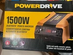Powerdrive 1500W Bluetooth Inverter Convertiseur Continu-alternatif Bn. Fixed Price $125.00.