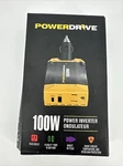 Powerdrive Watt Slim Plug-in Inverter With Ac, 2 Usb A/c Ports PD100 New. Fixed Price $24.99.