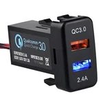 Cllena Dual Usb Port Charger Socket Quick 3.0 & 2.4A For Toyota. Fixed Price $27.94.
