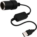 Usb To 12V Car Cigarette Lighter Socket Female Converter Cable Black. Fixed Price $10.61.
