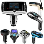 Car Wireless Fm Transmitter MP3 Player Hands Free Radio Adapter Kit Usb Charger. Fixed Price $19.61.