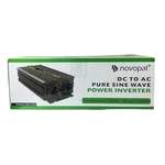 Novopal 1500W Pure Sine Wave Power Inverter 12V Dc To 110V Ac W/ Lcd & Remote. Fixed Price $116.98.