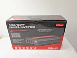 Solar Watt Power Inverter W/3 Outlets 12VDC 360A 115VAC 60HZ PI30000X. Fixed Price $318.00.