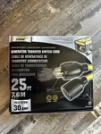 30 Amp Powerzone Electrical Cord, 10 Awg Conductor 25 Ft Length For Generator. Fixed Price $72.95.