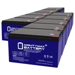 Mighty Max 12V 15AH Gel F2 Battery Replaces Wagan 2485 Power Dome Nx - 10 Pack. Fixed Price $349.99.