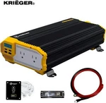 KR2000 Krieger Watts Power Inverter 12V To 110V, Installation Kit. Fixed Price $203.23.