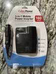 New Sealed Cyberpower 3-IN-1 Mobile Inverter-model #CPS160SU-DC. Fixed Price $19.99.