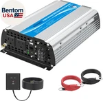 1200W Power Inverter DC12 Volt To Ac With 20A Solar Charge Controller. Fixed Price $136.78.