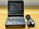 Nintendo Gameboy Advance Sp AGS001 Onyx Black Handheld W/ Usb Cable & Battery. Fixed Price $59.99.