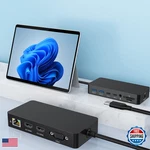 Rocketek Thunderbolt 4 Dock Dual Hdmivga Power Adapter Compatible Surface Pro. Fixed Price $215.68.