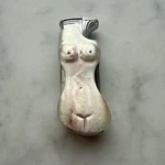 Old Vintage Rare Woman Figure Unique Cigarette Butane Lighter Collectible. Fixed Price $19.00.