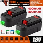 2/1PACK For Black And Decker Volt 8.0AH Battery HPB18-OPE 244760-00. Fixed Price $49.99.
