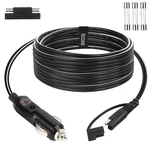 10FT 14WG 12V Cigarette Lighter Plug To Sae Quick Release Adapter Extension C.... Fixed Price $38.14.