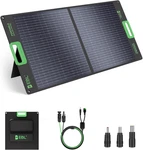 100W Foldable Solar Panel Charger For Camping, Rv, And Off-grid Living. Fixed Price $233.99.