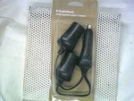 Radioshack 12VDC Cigarette Lighter Y-adapter 2700209. Fixed Price $19.95.