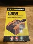Powerdrive Watt Direct Plug Inverter With Ac And 2 Usb Ports PD100D. Fixed Price $15.00.