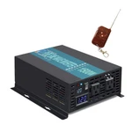 Wzrelb 1500W Pure Sine Wave Power Inverter 12V 120V Solar Off Grid Motor Rem. Fixed Price $164.00.