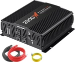 2500W 12V Dc To 120V Ac Power Inverter With 3 Outlets For Versatile Use. Fixed Price $198.99.