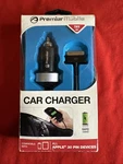 Premier Mobile Car Charger Designed For Apple 30-PIN Devices. Fixed Price $10.20.