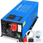 Zlpower Pure Sine Wave Inverter Charger 6000W Dc 24V To Ac 120V. Fixed Price $49.00.