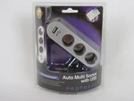 Protocol Auto Multi Socket With Usb-charging PORT-12V Dc 3 Ports-usb-new. Fixed Price $12.00.