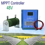 2000W Mppt Wind Solar Hybrid Charger Controller Lcd Display Power Dunpload 48V. Fixed Price $185.35.