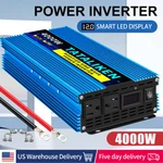 4000W 12V 110V 60HZ Car Power Inverter With Ac Outlet And Usb. Fixed Price $99.00.
