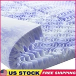 7 Zone Queen Memory Foam Mattress Topper Cooling Gel Medium Firm Support New. Fixed Price $134.99.