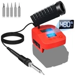 Fiihio Cordless Soldering Iron Station For Milwaukee M18 18V Battery. Fixed Price $50.26.