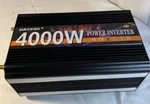 Jarxioke Black 4000 Watt 12V Wireless Remote Control Power Inverter New Box. Fixed Price $169.99.