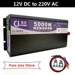 5000W Pure Sine Wave Power Inverter Converter Dc 12V To Ac 220V Lcd Display. Fixed Price $125.99.